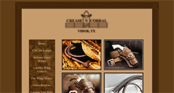 Desktop Screenshot of creasencorral.com