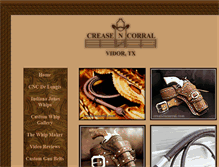 Tablet Screenshot of creasencorral.com